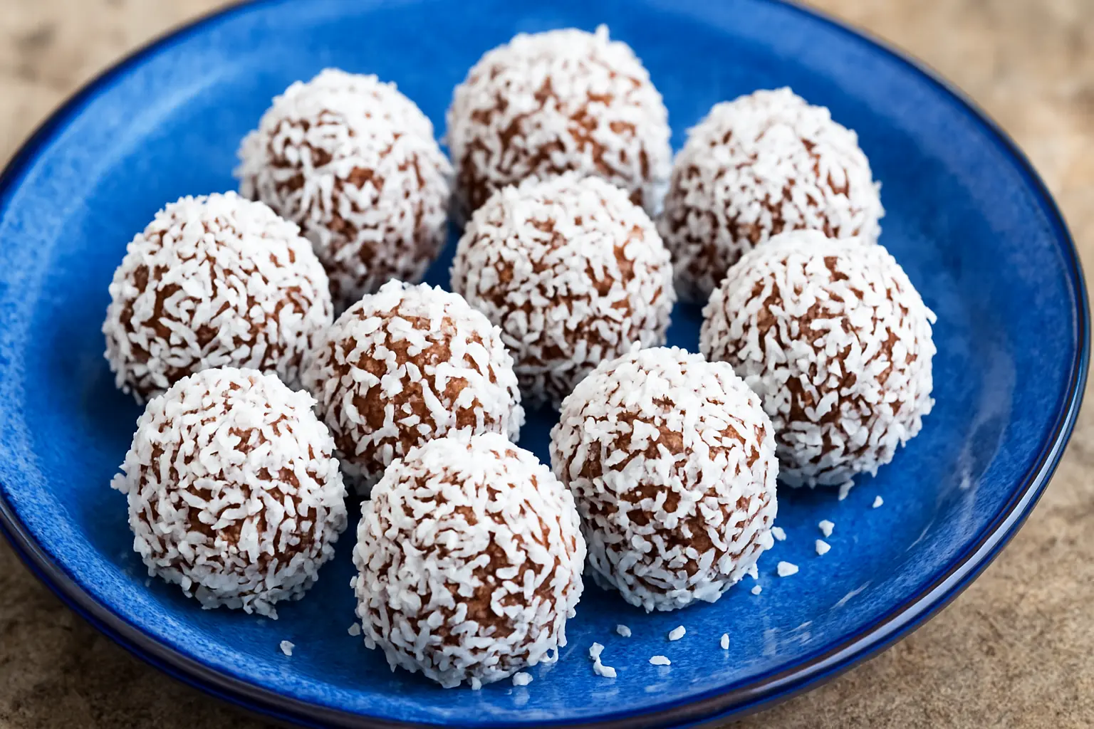 Chokladbollar med rågflingor