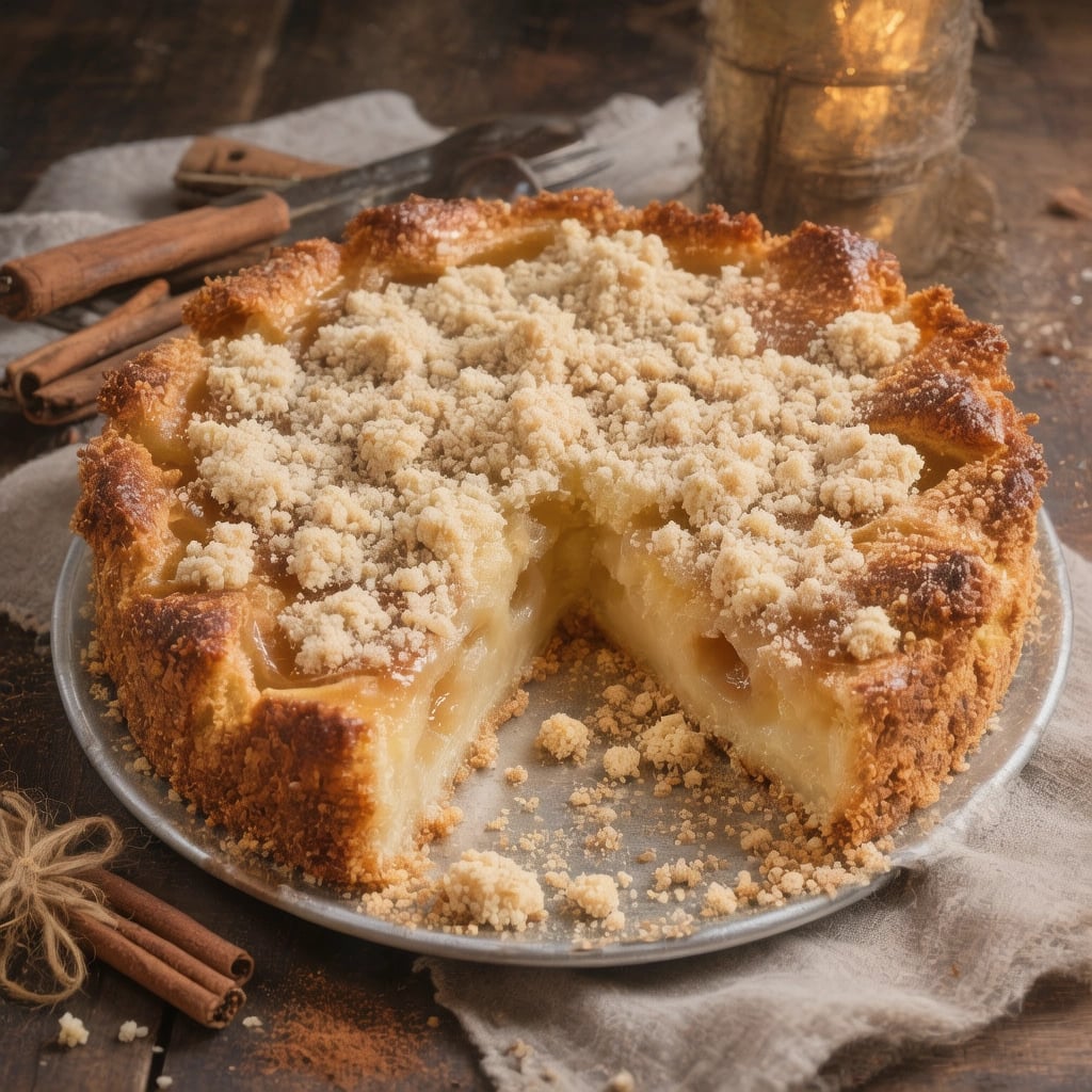 Äppelpaj med vanilj