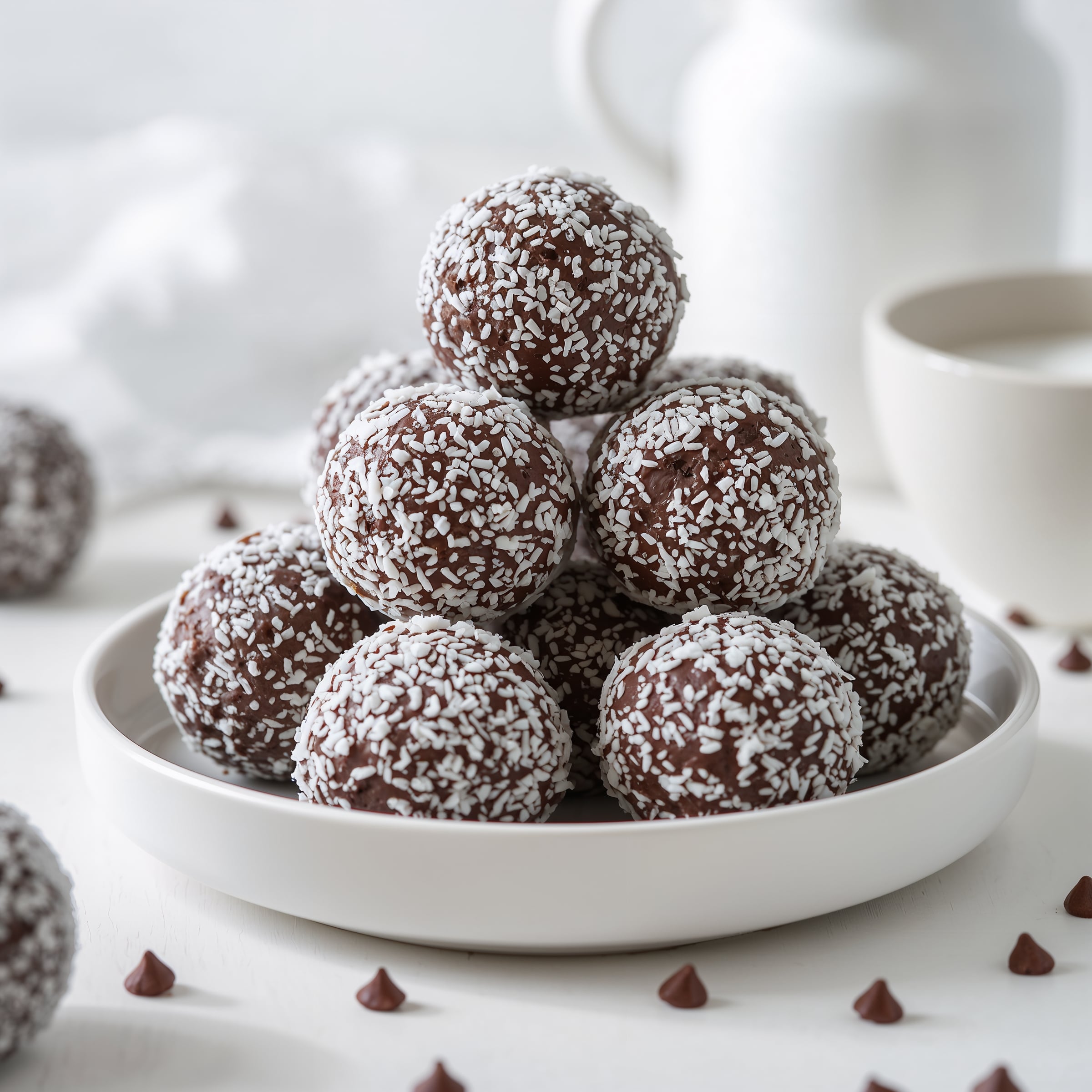 Chokladbollar med kokos