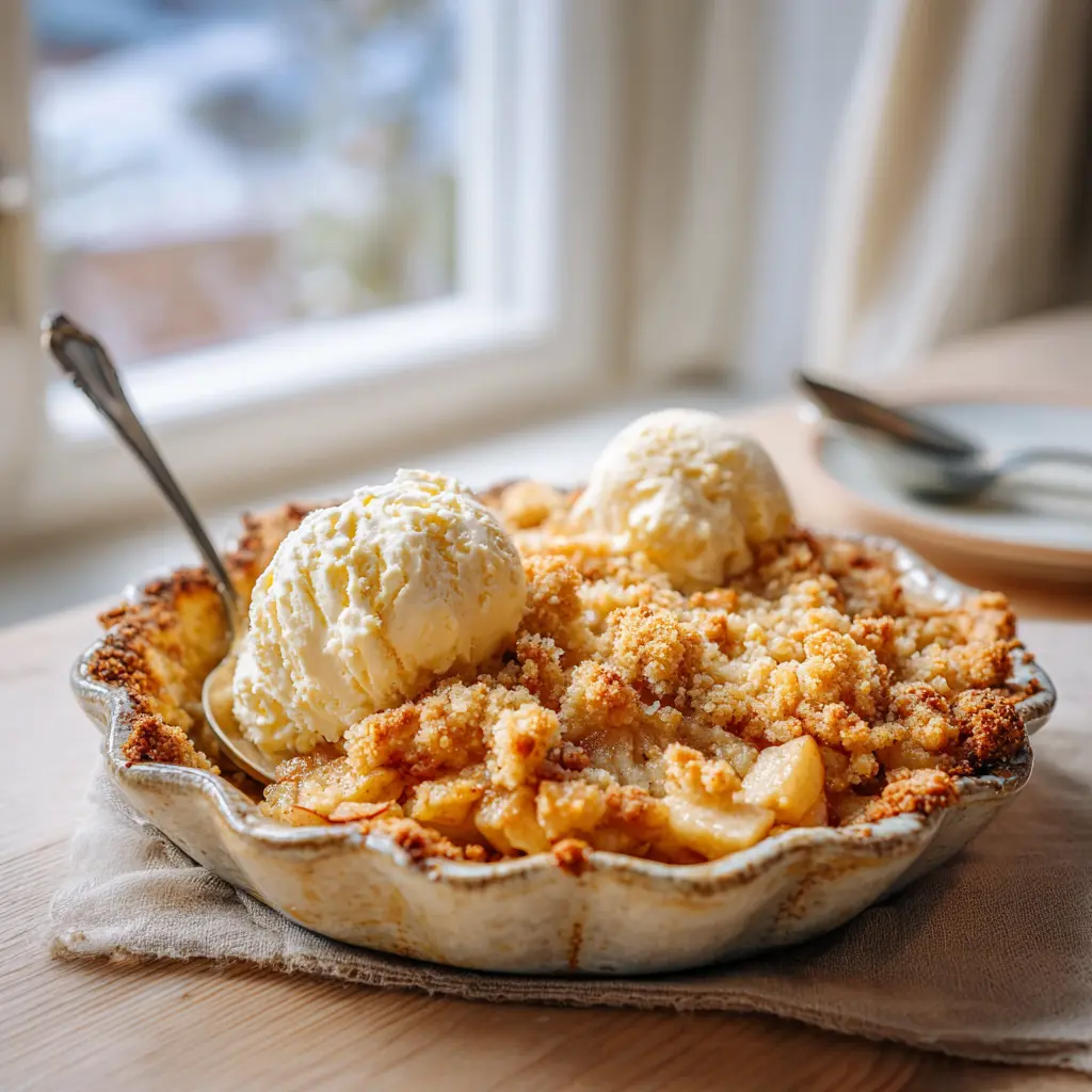 Enkel äppelpaj