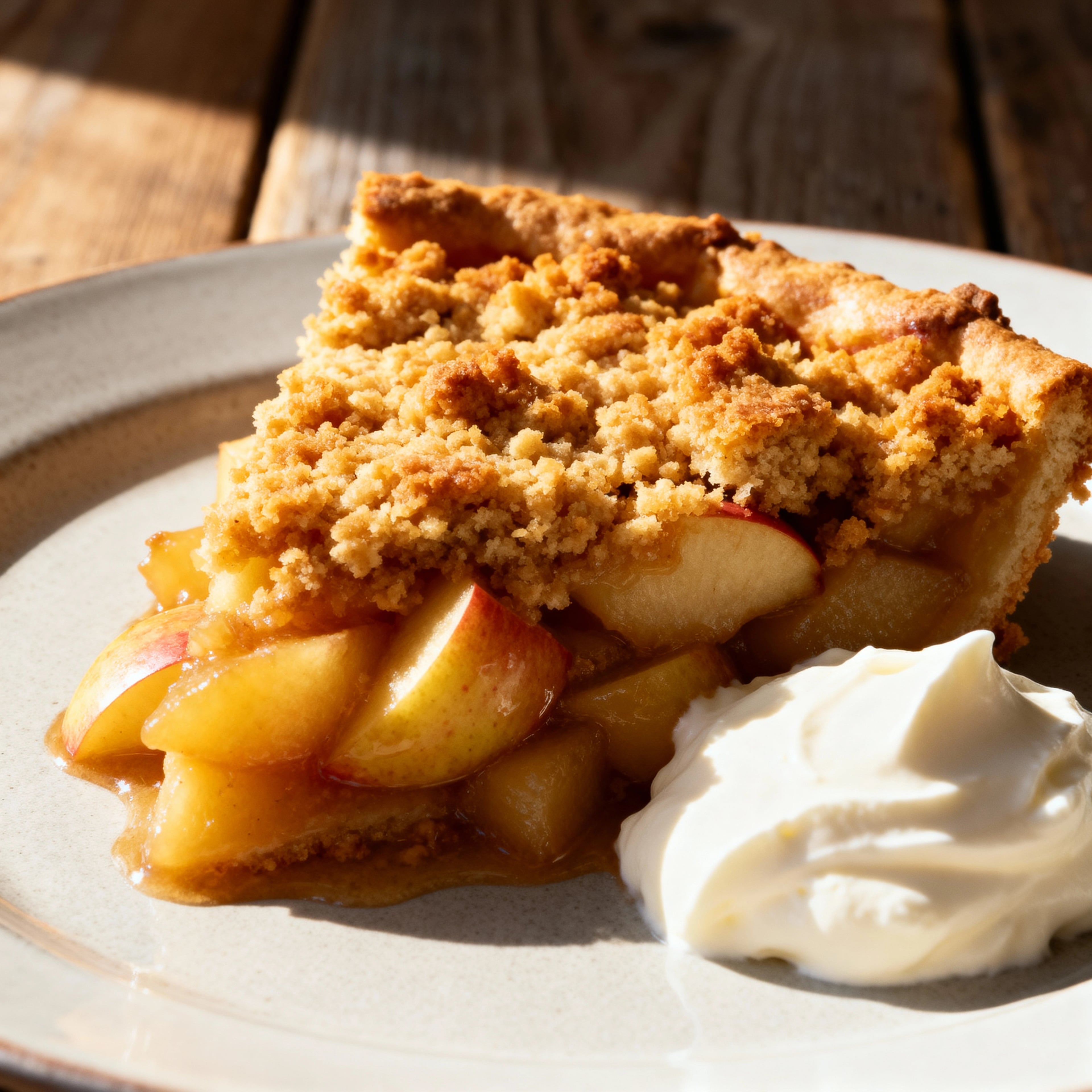 Knäckig äppelpaj recept