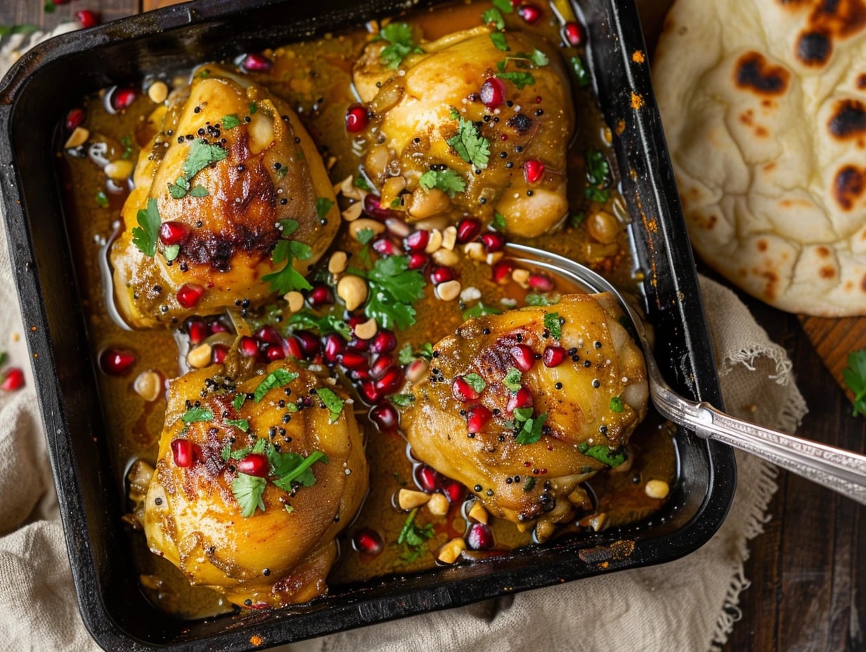 Kyckling med krämig mangosås