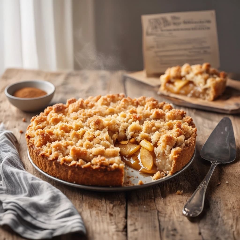 Äppelpaj smuldeg recept