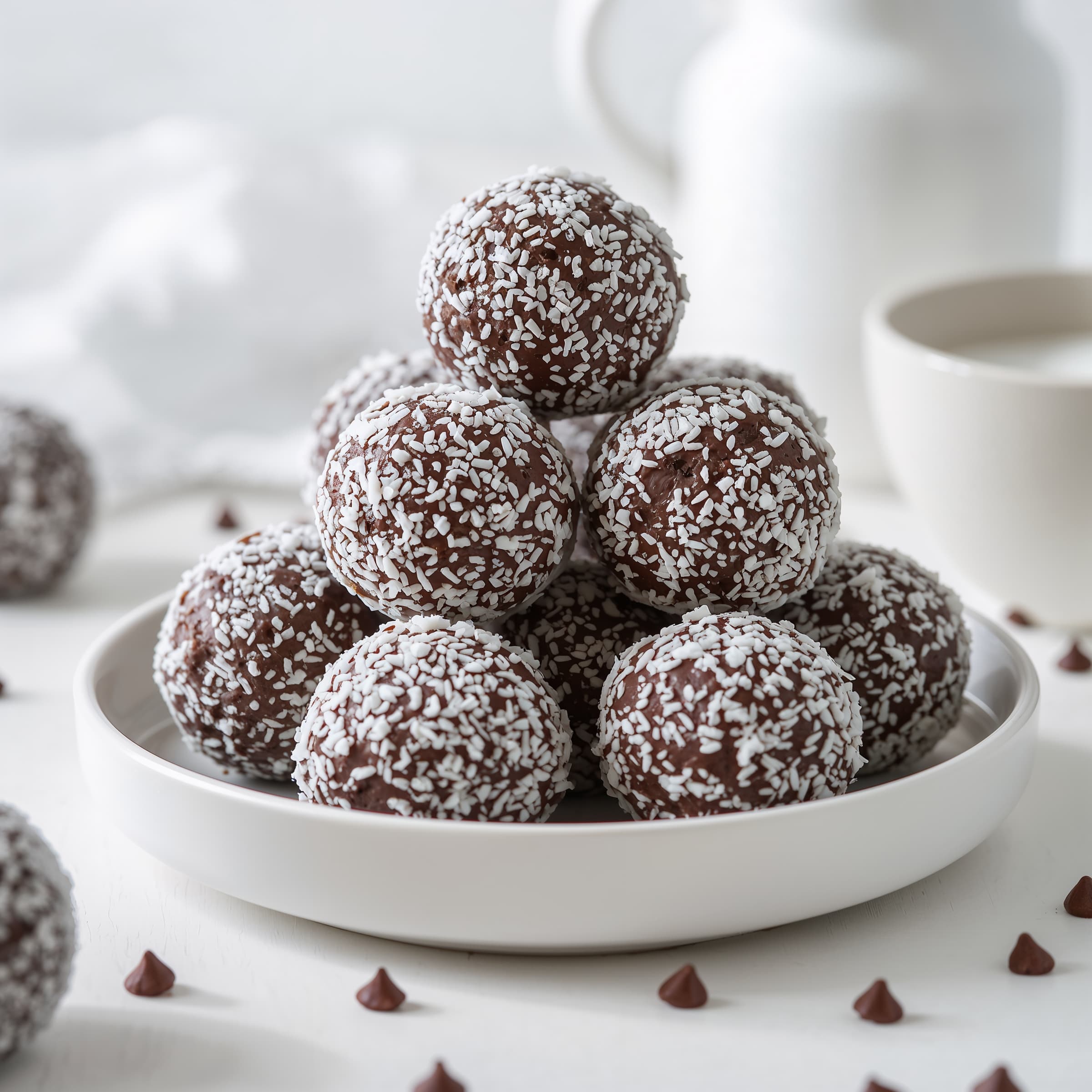 Chokladbollar med kokos