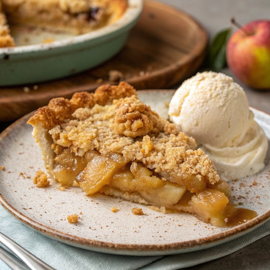 Recept äppelpaj smuldeg