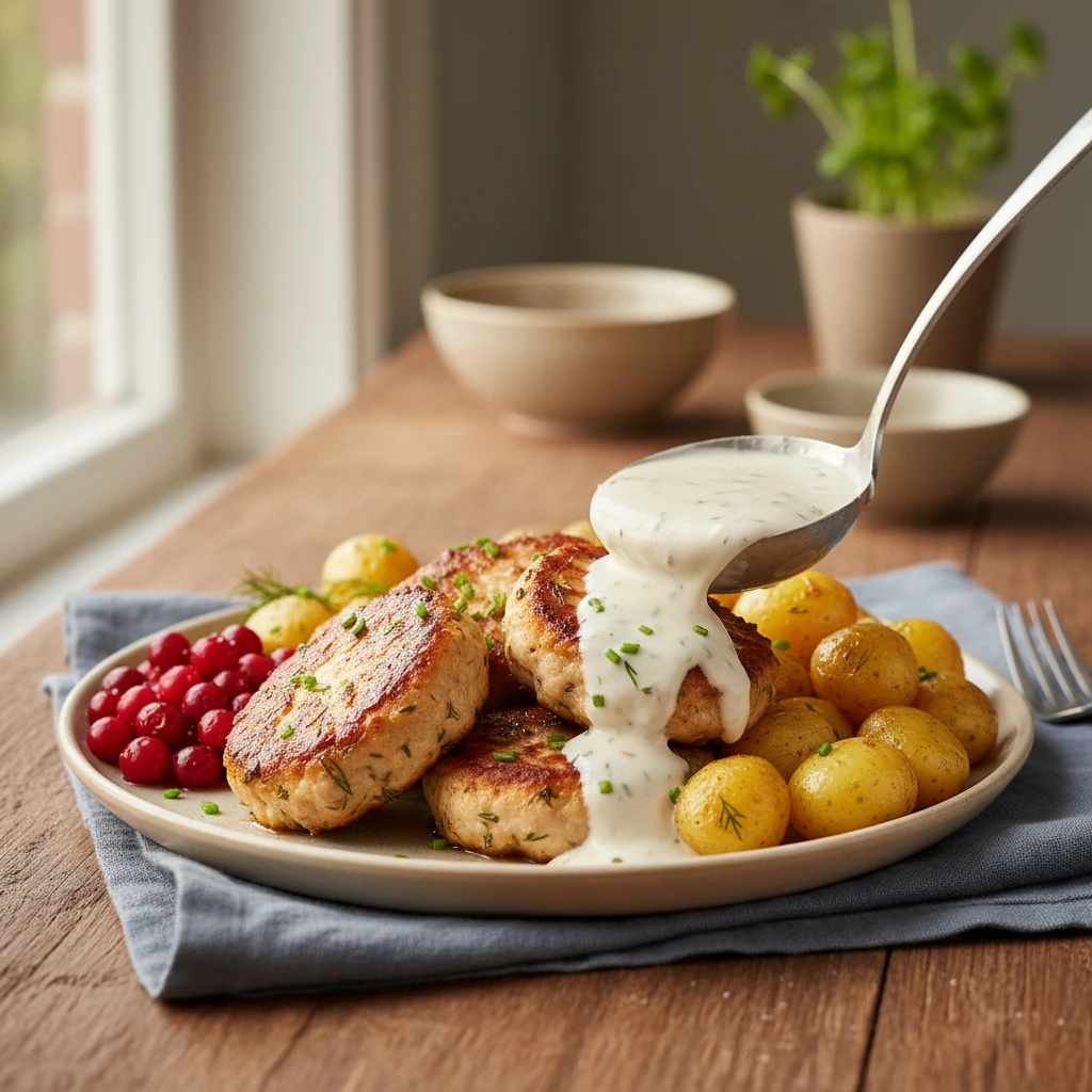 Kycklingfärs recept