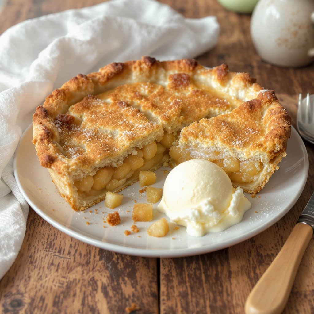 Klassisk äppelpaj med smuldeg