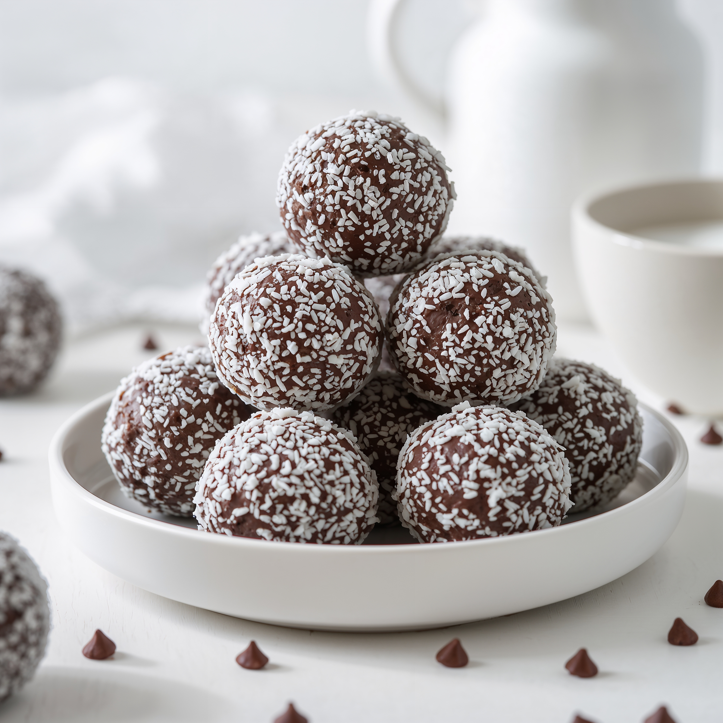 Chokladbollar med kokos