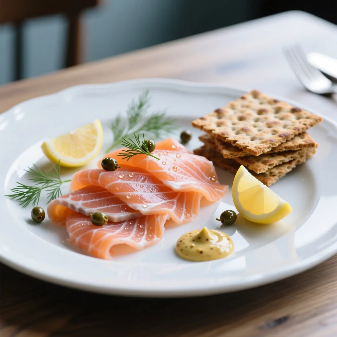 Gravad lax recept med dill och citron