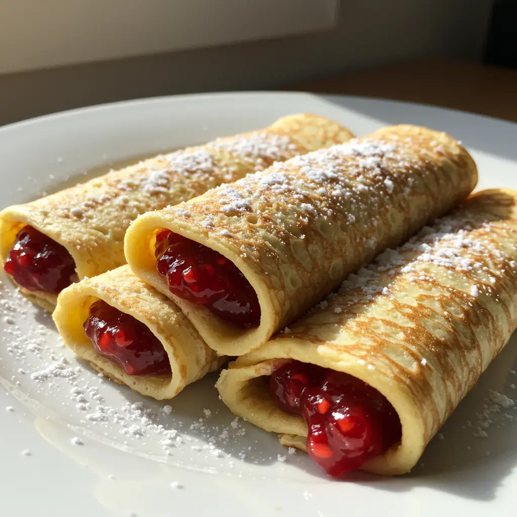 Näringsrika pannkakor med två ägg och bär