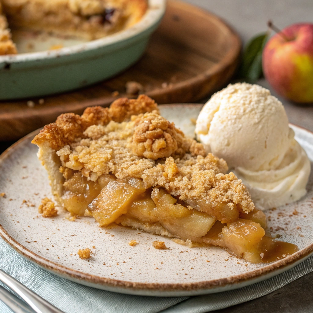 Recept äppelpaj smuldeg