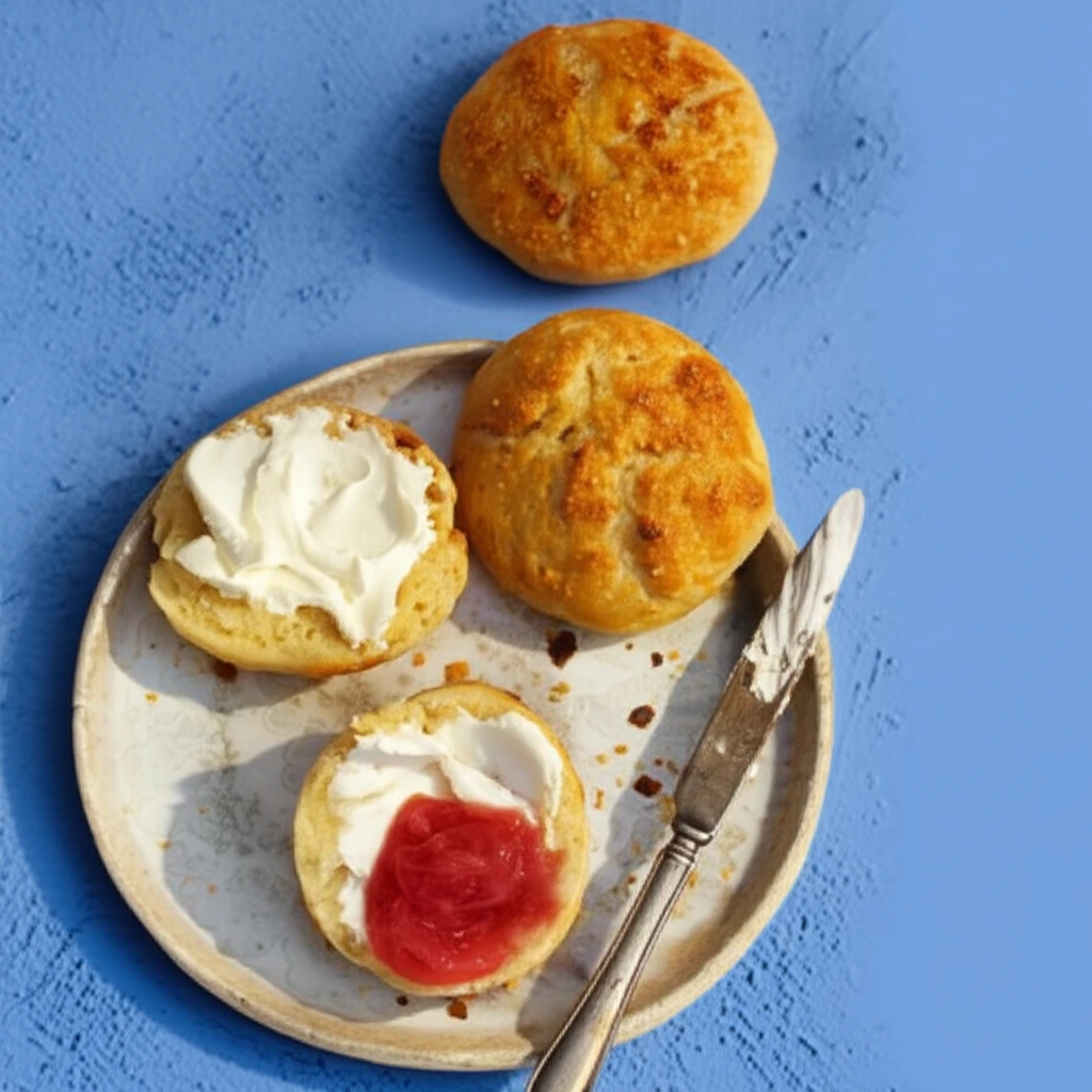 Scones med filmjölk