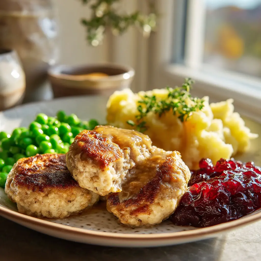 Wallenbergare på kycklingfärs